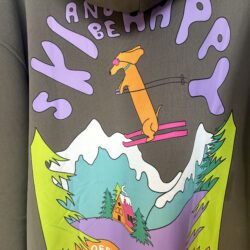 Ski and Be Happy Hoodie