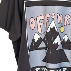 Snowy Peaks Oversized Tee