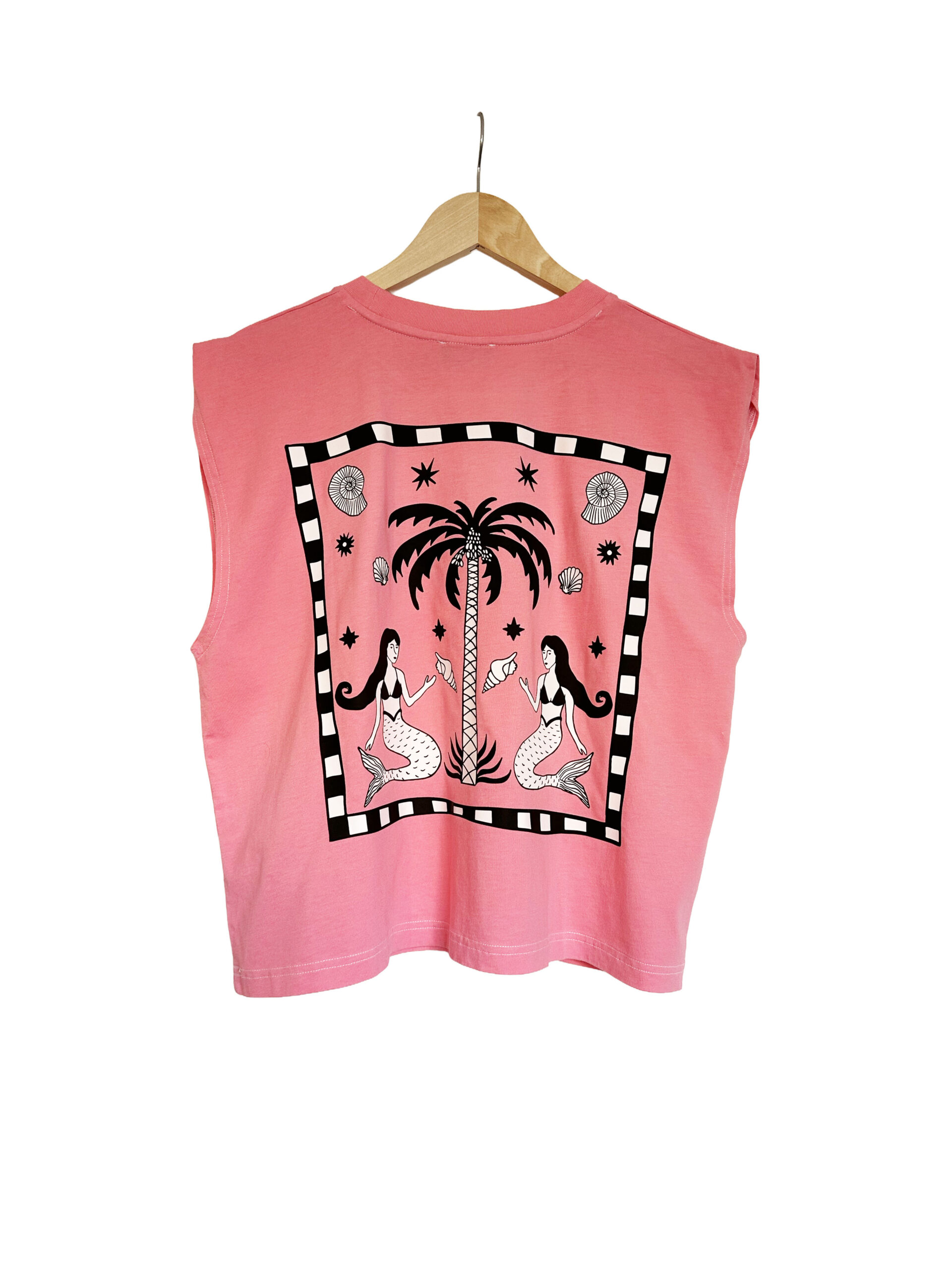 Mermaid Island Crop Tee - Image 3