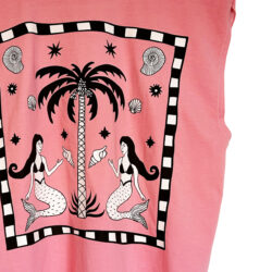 Mermaid Island Crop Tee